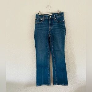 Madewell Mid-Rise Kickout Jeans size 25